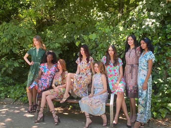 Una de las tomas del 'Fashion Film' para la Pasarela de la Mode de CyL que se ha grabado este jueves en Valladolid