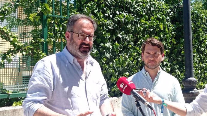 Adolfo Molina y Fernando Priego en Cabra.