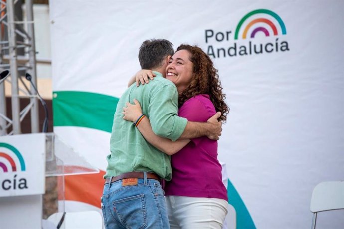 La candidata a la Presidencia de la Junta de 'Por Andalucía', Inma Nieto.