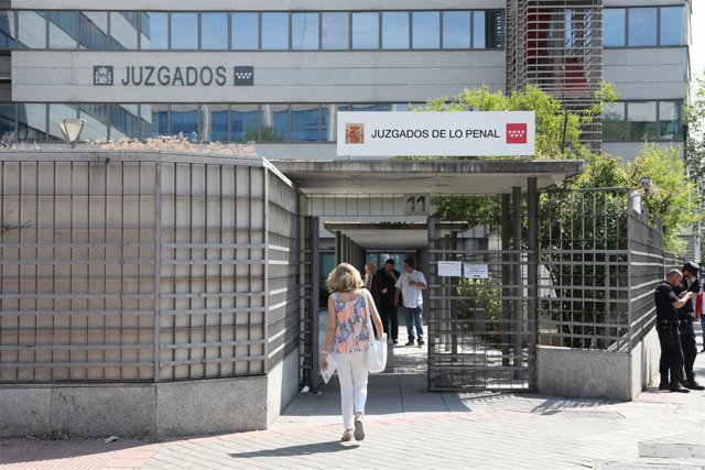 Archivo - Imagen de los Juzgados de lo Penal de Madrid