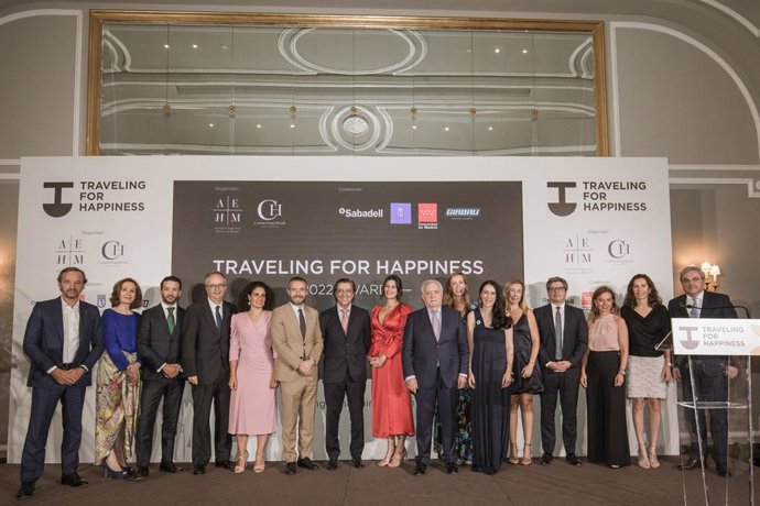 II Premios Traveling for Happiness celebrados en el Hotel Oriental Mandarín Ritz de Madrid