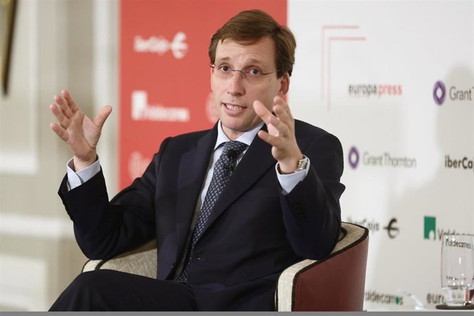 El alcalde de Madrid, José Luis Martínez-Almeida.