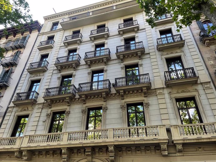 Imagen del hotel de Barcelona donde sucedieron los hechos