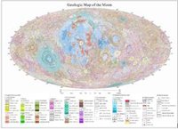 China presenta el mapa geológico más completo de la Luna