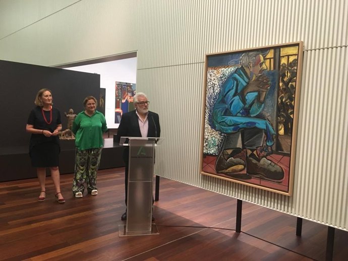 El Museo de Málaga incorpora a su colección permanente 'El Abuelo', obra del malagueño Rafael Alvarado, tras la donación de la Asociación de Amigos del Museo de Málaga