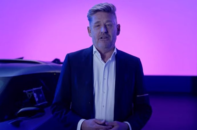 El presidente de Cupra, Wayne Griffiths, en un acto virtual en el cuarto aniversario de la marca