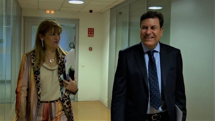 El consejero de Economía, Carlos Fernández Carriedo