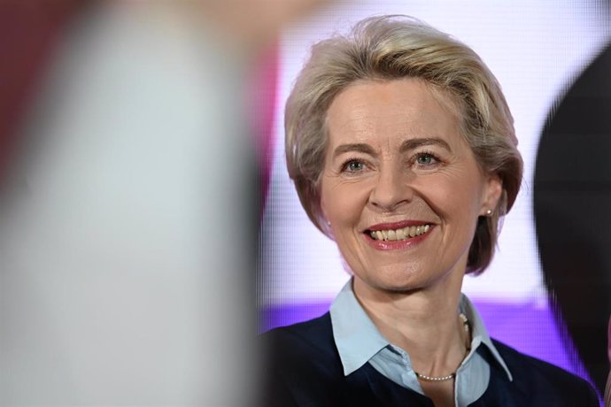 La presidenta de la Comisión Europea, Ursula von der Leyen