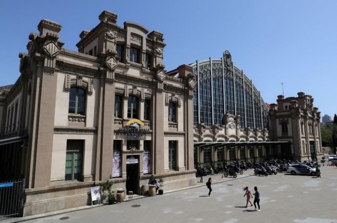 Imatge de l'estació d'autobusos Barcelona Nord