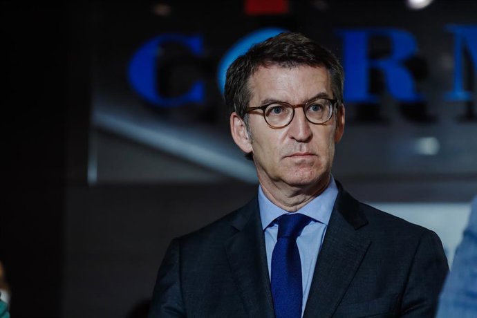 El líder del PP, Alberto Nuñez Feijóo