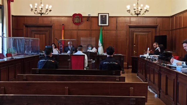 Imagen del juicio al tercer acusado del asesinato del joyero de Carmona