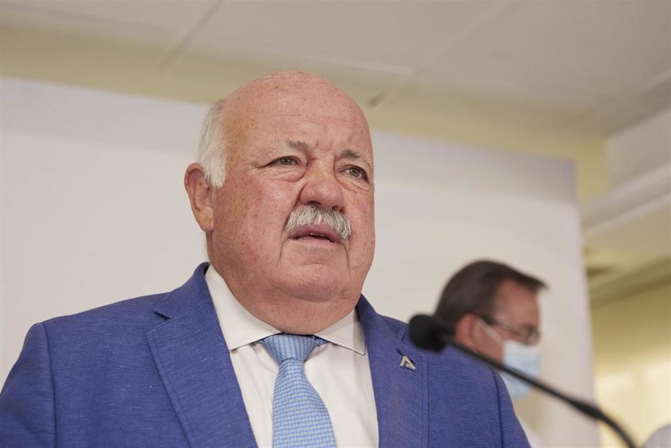 El consejero de Sanidad, Jesús Aguirre, foto de archivo