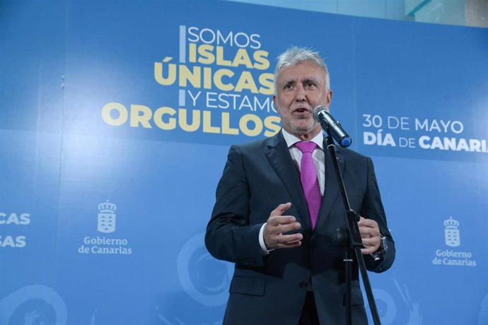 El presidente de Canarias, Ángel Víctor Torres