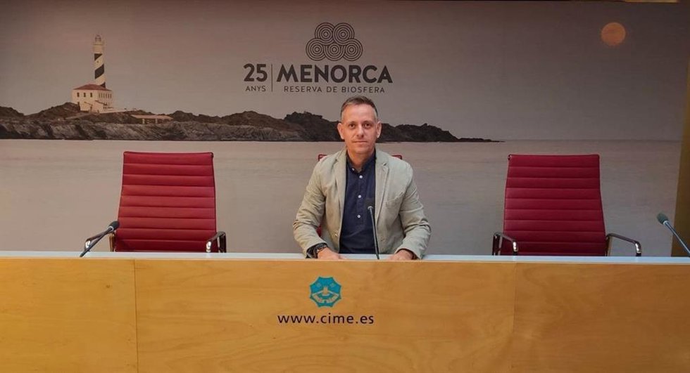Archivo - El conseller de Ciudadanos en el Consell Insular de Menorca, Eugenio Ayuso.