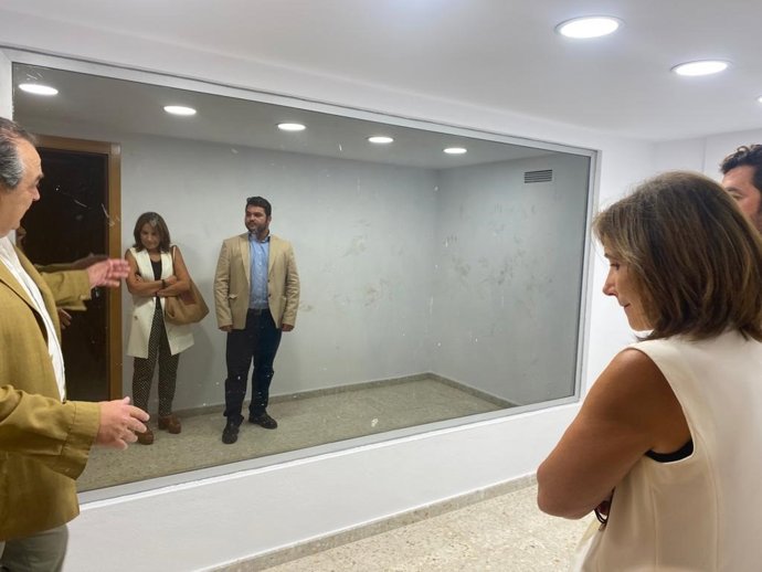 Nuevos calobozos de los juzgados de Jerez.