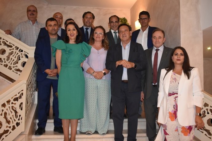 El presidente nacional de Asaja, Pedro Barato, en la clausura de la Asamblea General de Asaja Toledo