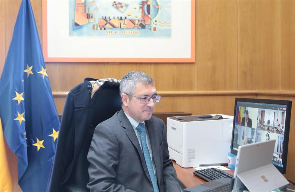 Archivo - El secretario de Estado de Medio Ambiente, Hugo Morán