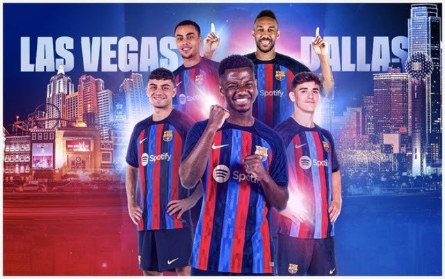 El Barça completa la gira por Estados Unidos con partidos contra el Real Madrid en Las Vegas y contra la Juventus en Dallas