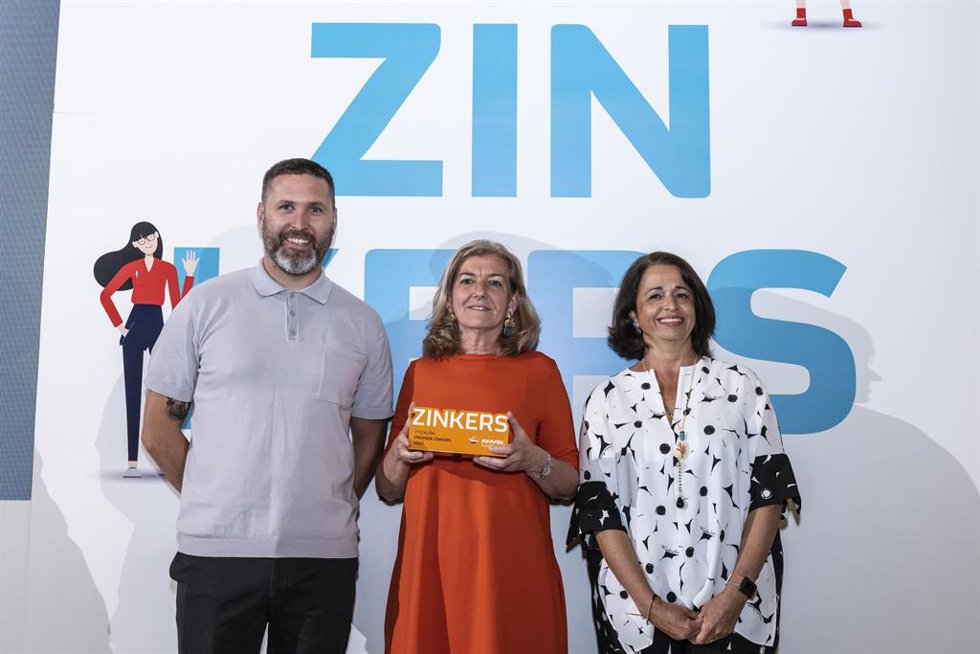Entrega de premios Zinkers que ha recogido Alcaste