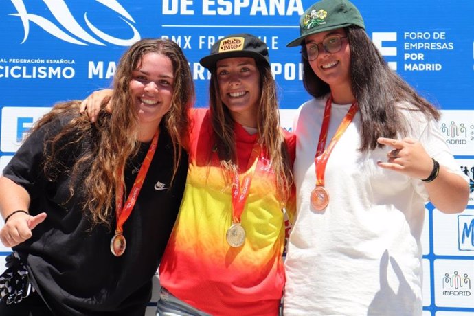 Teresa Fernández-Miranda revalida su título de campeona de España de BMX Freestyle Park