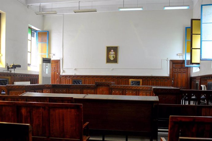 Vista general de un tribunal tunecino