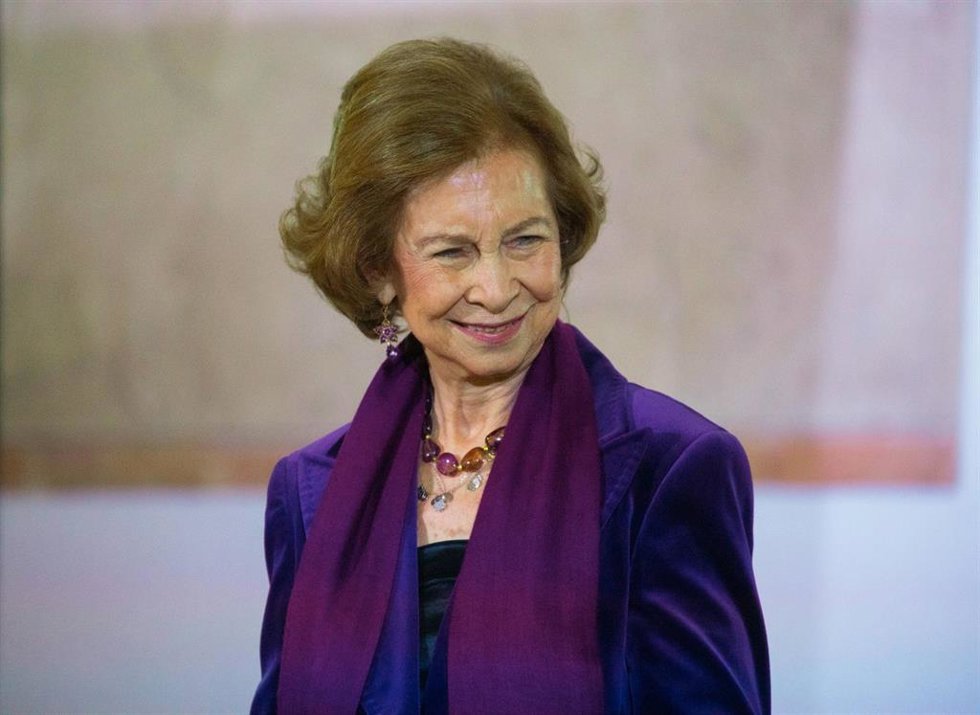Archivo - La presidenta de Honor de Hispania Nostra, la Reina Sofía, preside el acto de entrega de los premios Europa Nostra e Hispania Nostra a las Buenas Prácticas en Patrimonio Cultural y Natural, en el Museo Sefardí, a 3 de mayo de 2022, en Toledo, 