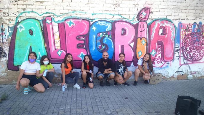 Taller 'Graffiti y Lettering Workshop' de la Diputación de Huelva