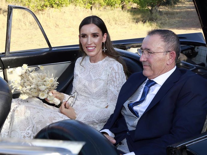 Davide Ancelotti y Ana Galocha, felicidad absoluta en su enlace matrimonial