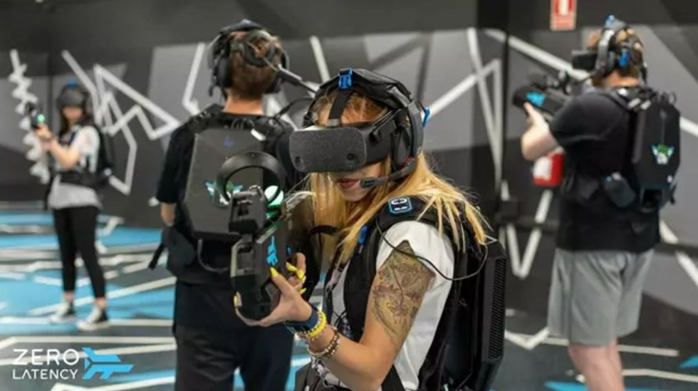 Jugadores en un centro de Zero Latency
