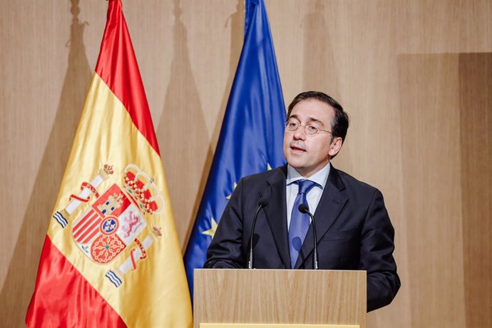El ministre d'Afers Exteriors, José Manuel Albares, a Madrid