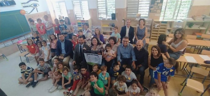 [Sevilla] Nota De Prensa Y Foto: Cardenete Destaca La Innovación Del Proyecto Sobre El Antiguo Egipto Del Colegio Nuestra Señora Del Carmen De Guillena