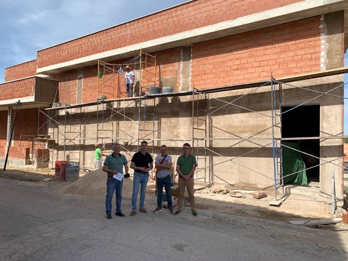 Visita técnica de la Diputación de Jaén a las obras del futuro Centro de Interpretación de la Batalla de Baécula