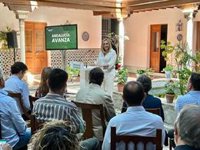 Carazo reivindica que Moreno "cumple su palabra" porque "el dinero de la Alhambra se queda en Granada"