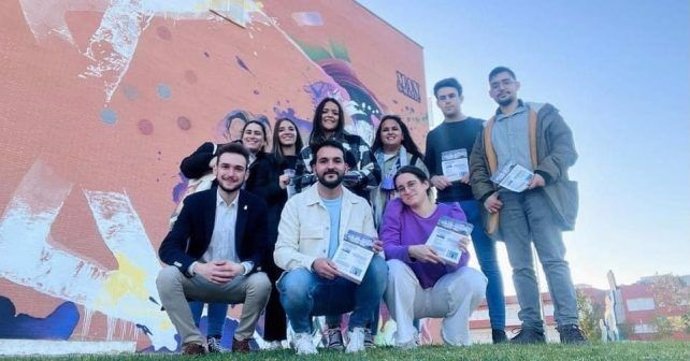 El candidato del PSOE al Parlamento de Andalucía y secretario general de Juventudes Socialistas de Huelva, Javier Huete.