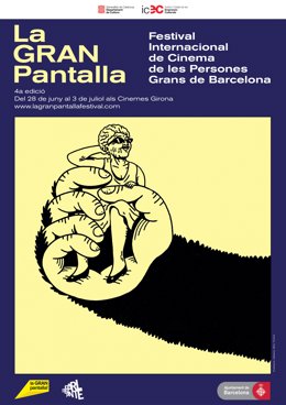 Cartell de la quarta edició del festival 'La GRAN pantalla'