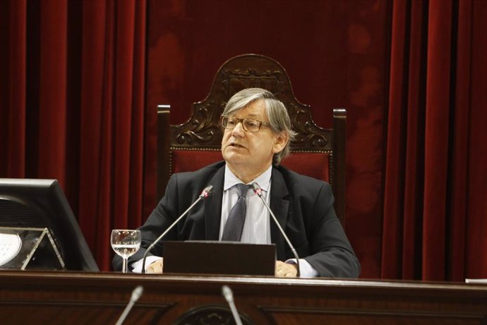 Archivo - El presidente del Parlament, Vicen Thoms. Archivo.