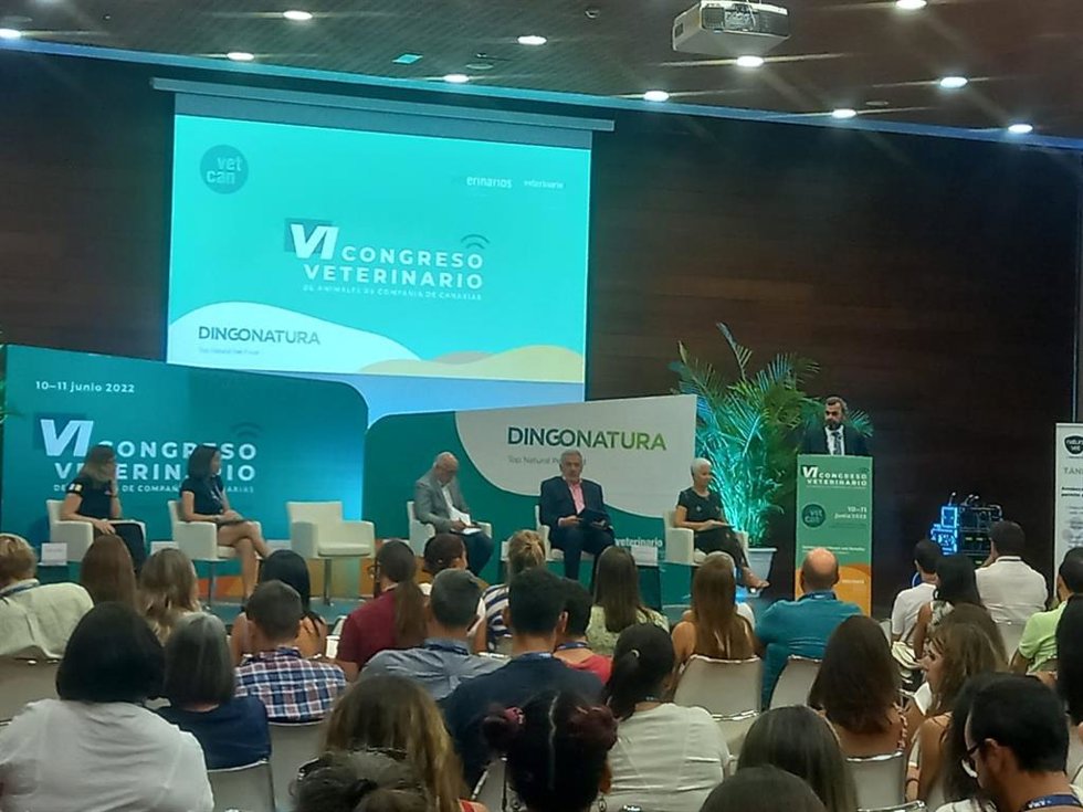 Acto de clausura del VI Congreso de Animales de Compañía de Canarias