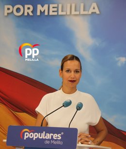 La diputada del PP en la Asamblea de Melilla, Isabel Moreno