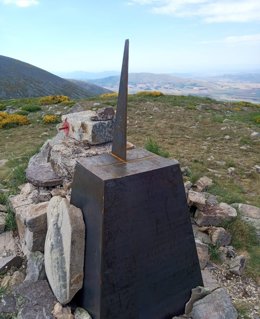 La cima de Peña Negrilla donde hasta hoy se encontraba la imagen de la Virgen de los Milagros en la localidad soriana de Ágreda