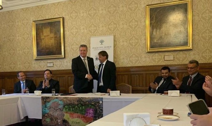 Representantes del Ayuntamiento de Salamanca durante las jornadas que se han realizado en Londres junto a inversores "de primer nivel"