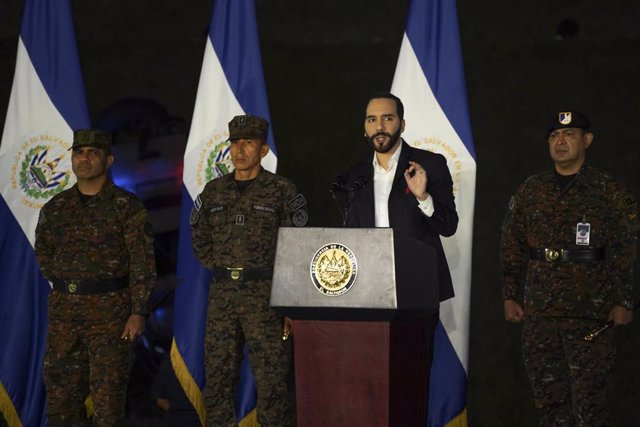 Archivo - El presidente de El Salvador, Nayib Bukele.