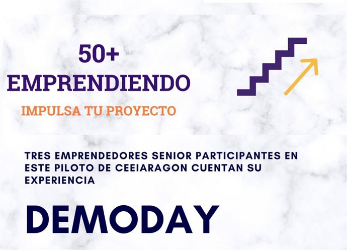 Tres emprendedores senior apoyados por CEEI cuentan este viernes su experiencia, en una 'demo day', en Zaragoza.