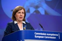 La vicepresidenta comunitaria viaja este lunes a España para evaluar la situación del Estado de Derecho