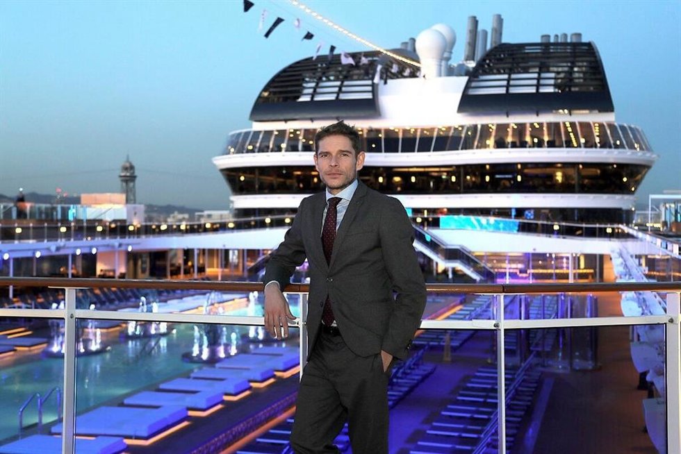 El director general de MSC Cruceros España, Fernando Pacheco