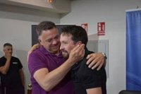 Pablo Iglesias brinda su apoyo a Por Andalucía y llama a la izquierda a votar para "lograr un gobierno decente"