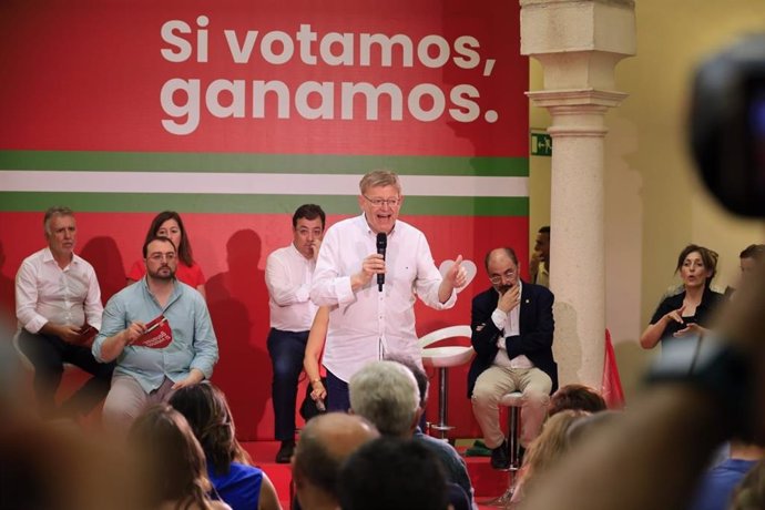 El 'president' de la Generalitat, Ximo Puig, en el foro 'Gobernanza socialista en las comunidades autónomas', celebrado en Córdoba