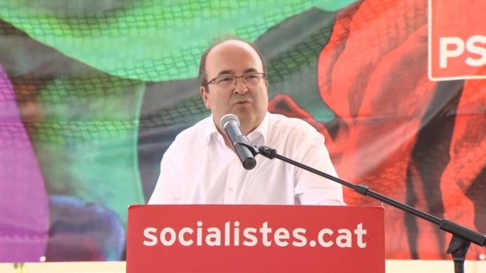 El ministre de Cultura i Esport, Miquel Iceta