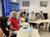 Santiago (PCE) apuesta por un gobierno de Por Andalucía para aplicar "debidamente" los recursos en política social