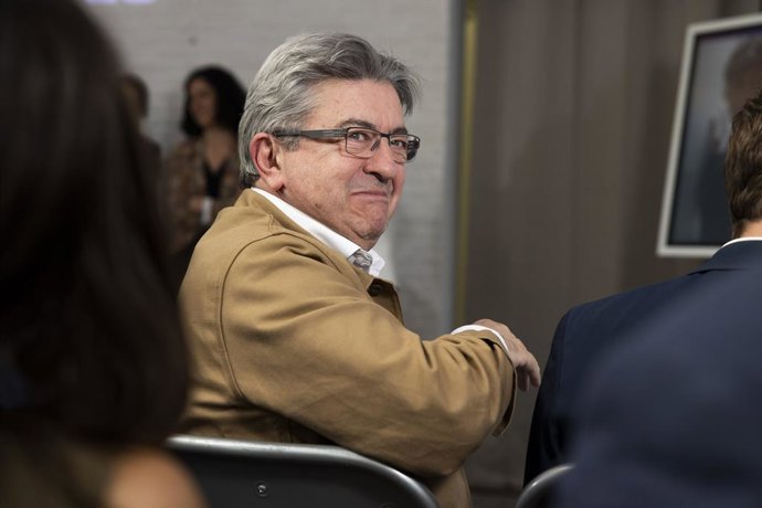El líder de la Frana Insubmisa, Jean-Luc Mélenchon