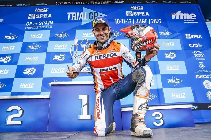 Toni Bou inaugura la temporada del TrialGP con un podio y una victoria